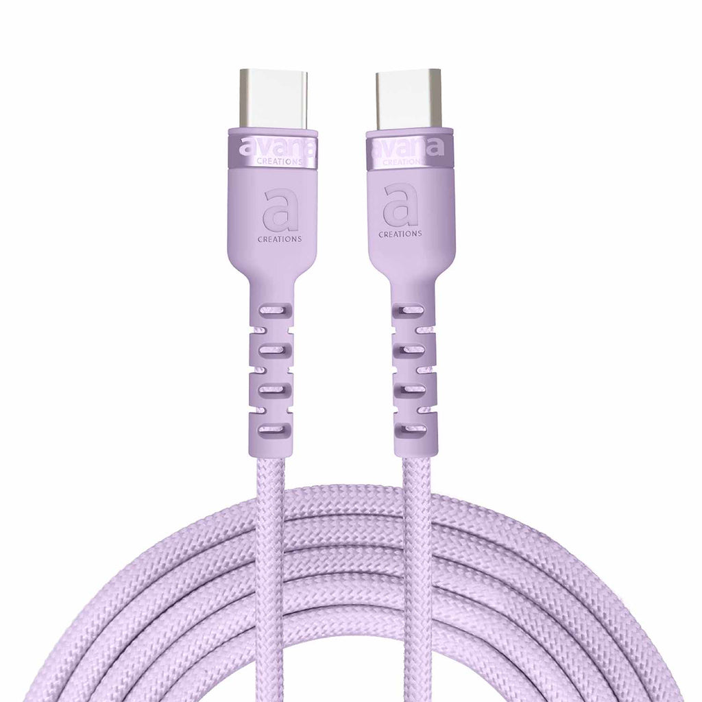 Avana USB-C to USB-C Cable 100W (2 mts) Light Purple