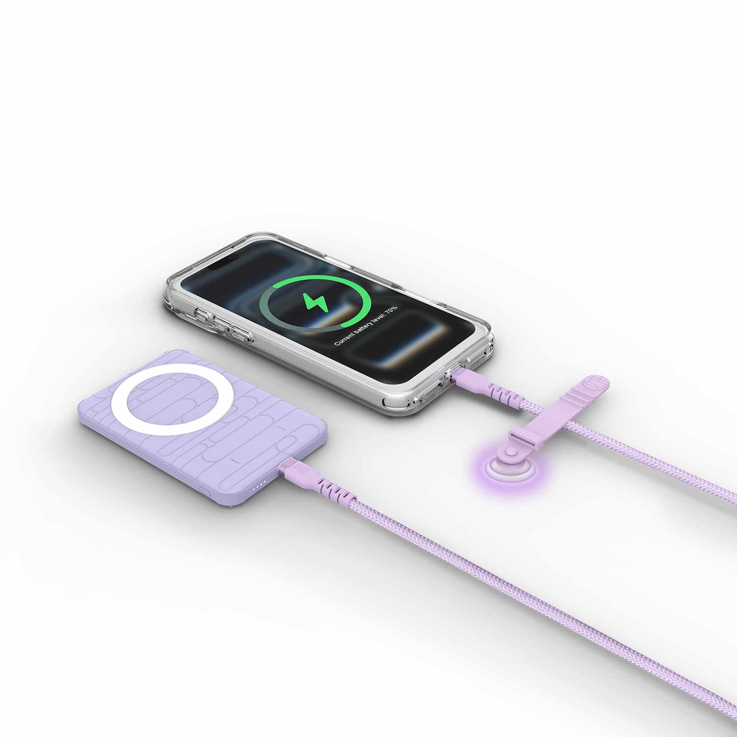 Avana USB-C to USB-C Cable 100W (2 mts) Light Purple