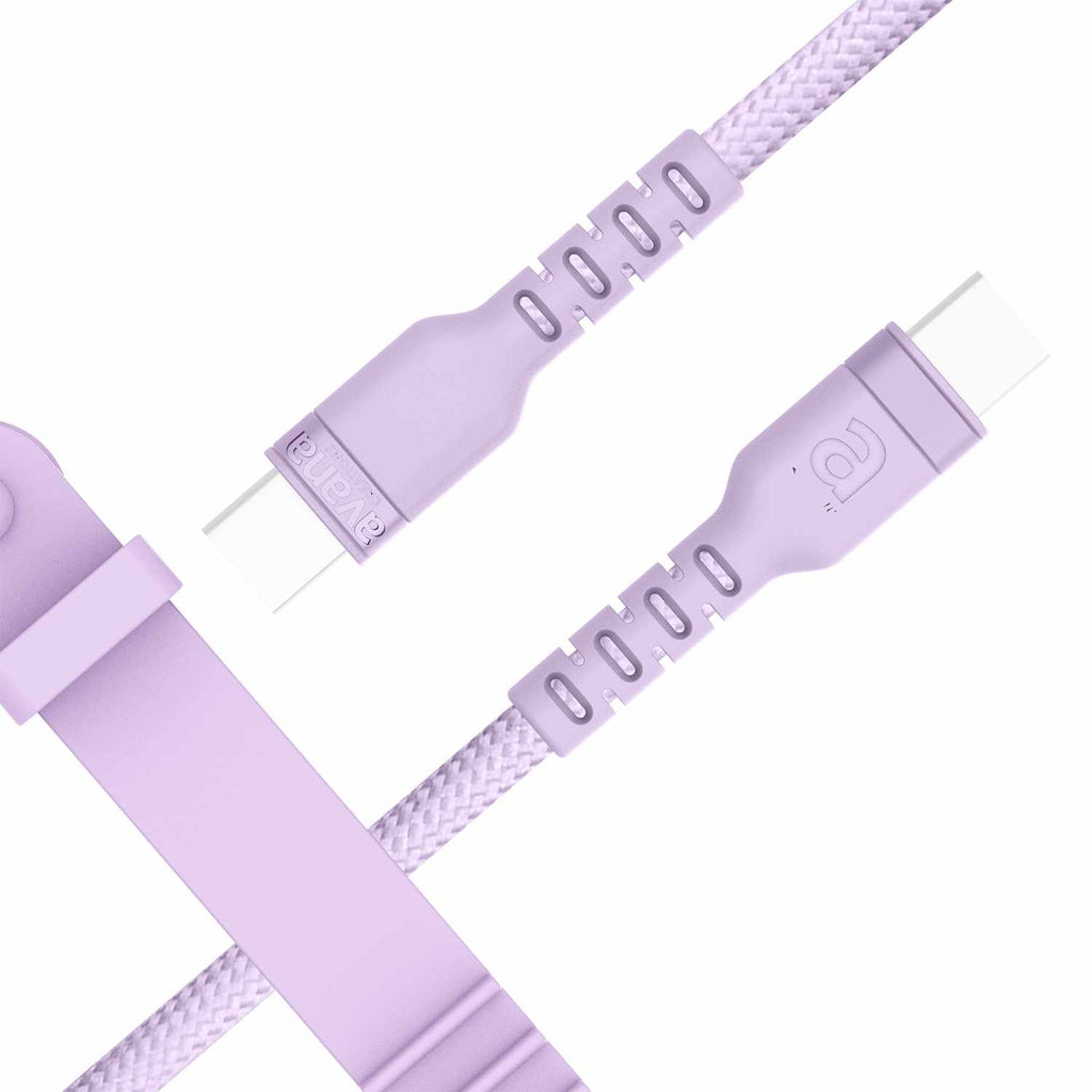 Avana USB-C to USB-C Cable 100W (2 mts) Light Purple