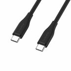 OtterBox Silicone 60W USB-C to USB-C 6ft Cable Black