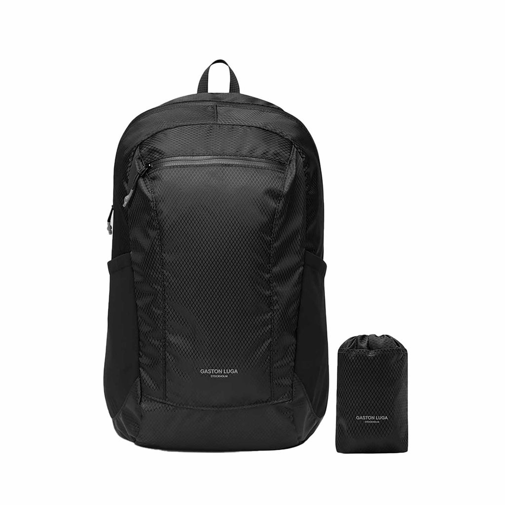 Gaston Luga Lightweight Packable Backpack Black