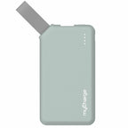 myCharge Go Mini Powerbank with Fabric Loop 2600 mAh Green