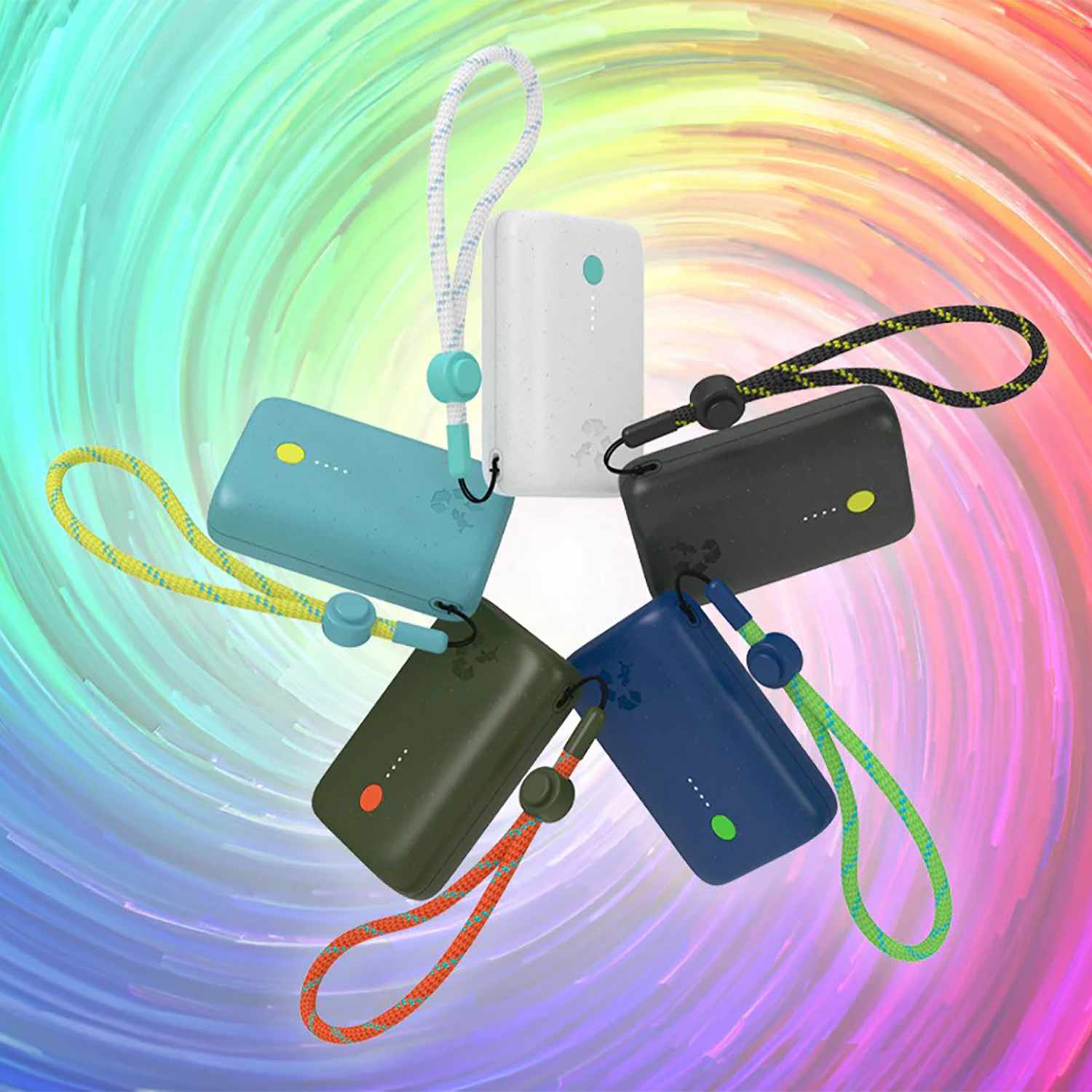 Nimble Champ 10000 mAh 20W PD Battery Dual USB-C Luna White