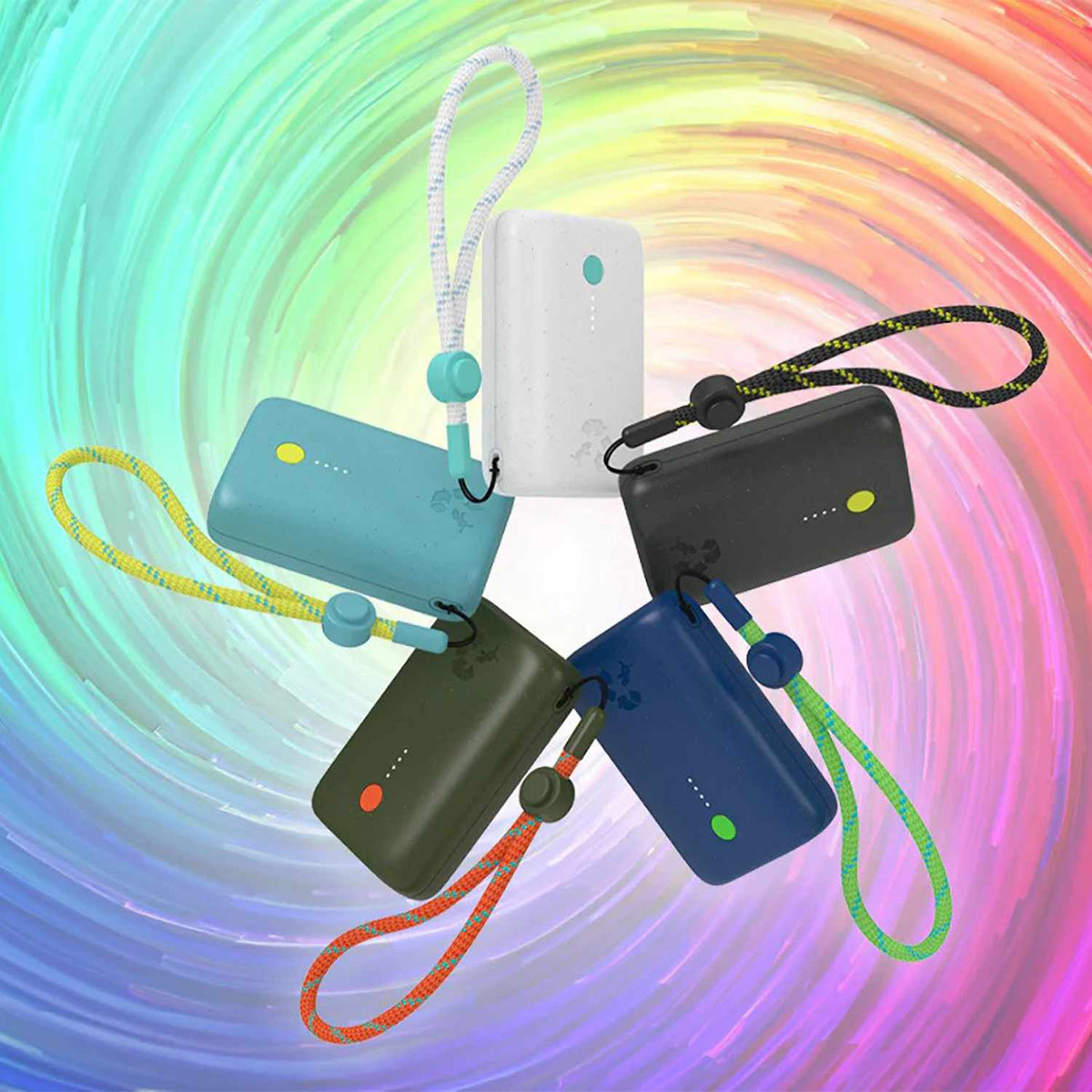 Nimble Champ PD Battery 10.000 mAh 20W 2-Ports USB-C Luna White