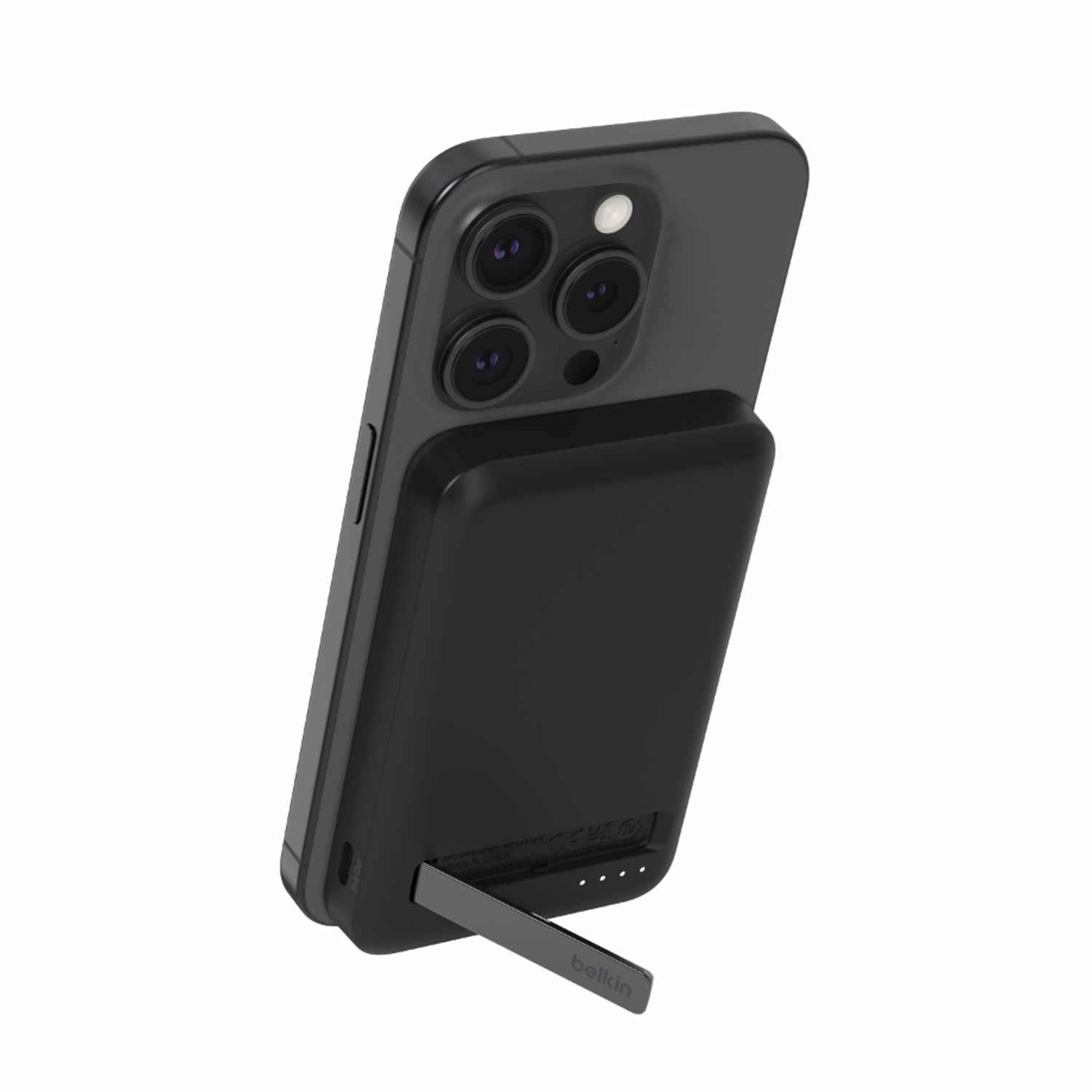 Belkin BoostCharge Pro Qi2 Wireless Power Bank 5.000 mAh 15 W Black