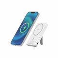 Blu Element Qi2 SLIM Wireless Power Bank with Kickstand 5K White