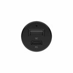 Blu Element 30W Dual Port Car Charger with Power Delivery/PPS Black