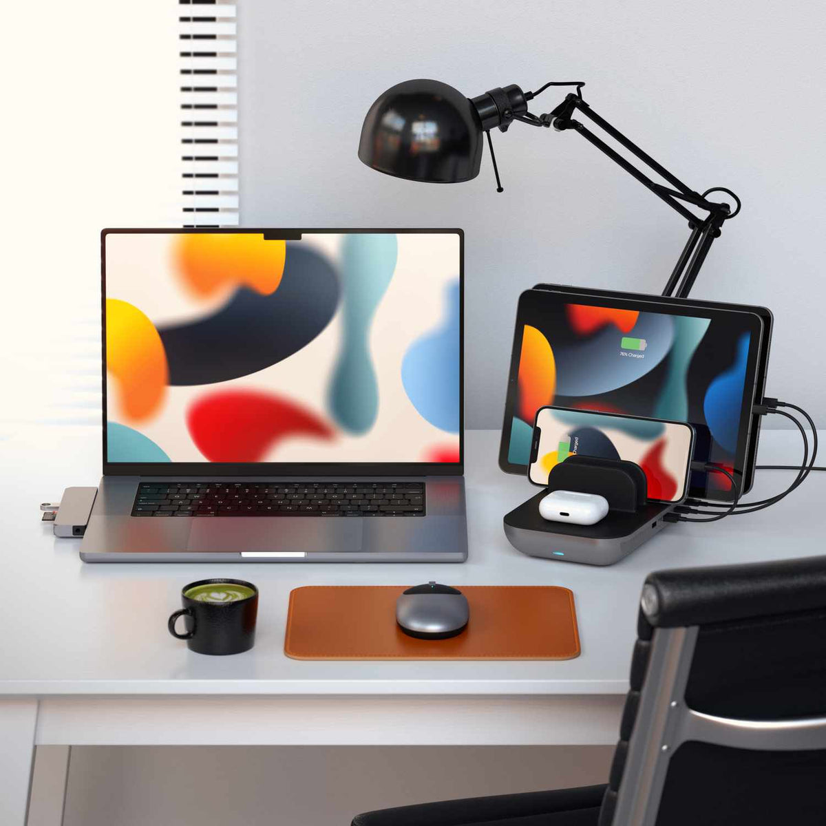 Satechi Dock5 Multi-Device Charging Station Silver