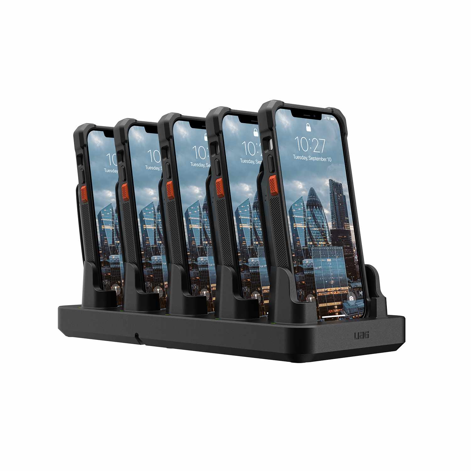 UAG Workflow 5-Slot Case Charger Black