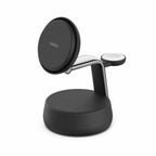 Belkin UltraCharge Pro Qi2 3-in-1 Charging Dock 25W Charcoal