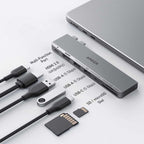 Anker PowerExpand Direct 7-in-2 USB-C Hub Gray for MacBook