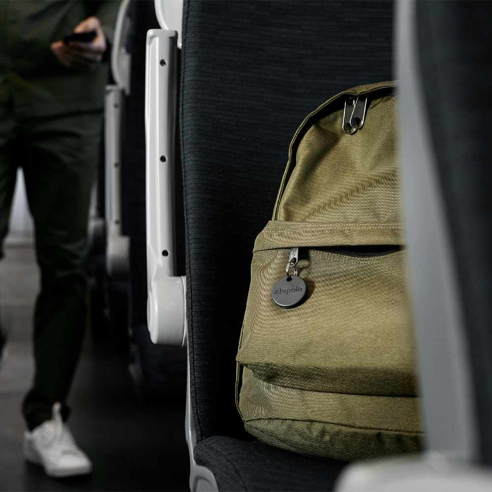 Chipolo One Spot 4 Pack Bluetooth Item Finder (Works with the Apple Find My Network) Almost Black