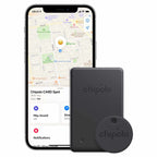 Chipolo Spot BUNDLE (Works with the Apple Find My Network) (Card Spot and One Spot) Black