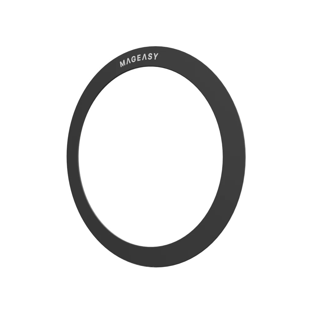 SwitchEasy MagEasy Hoop MagSafe Ring Black - GekkoTech