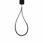 Ideal of Sweden Cord Phone Strap Coal Black