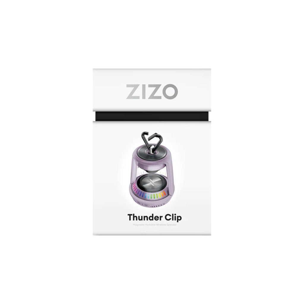 ZIZO Thunder Clip Portable Wireless Speaker Purple