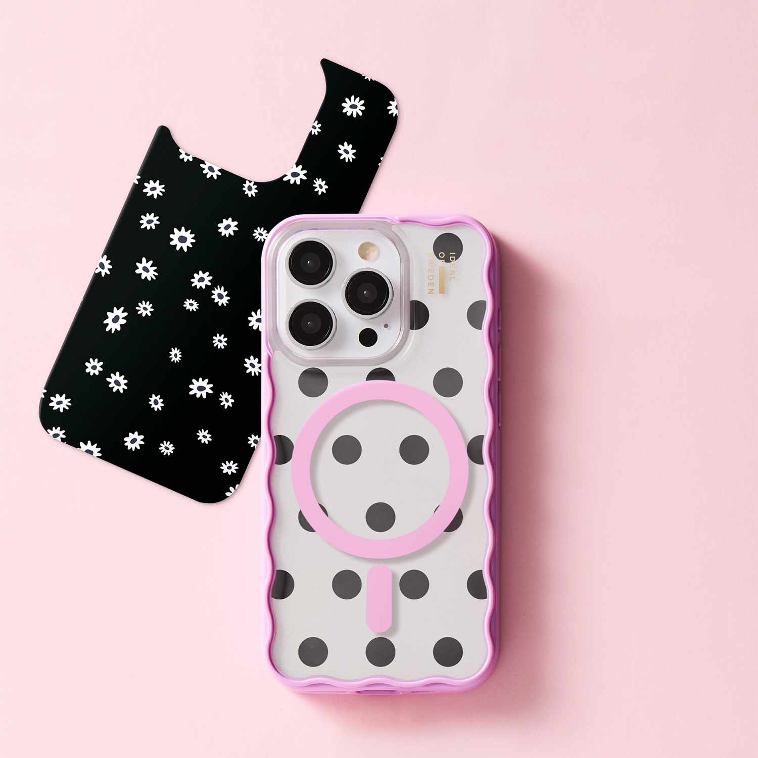 Ideal of Sweden Print Pack Ecru Noir for iPhone 16 Pro Max/15 Pro Max/14 Pro Max/13 Pro Max