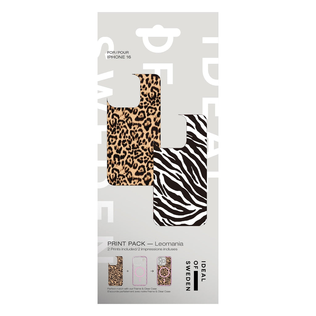 Ideal of Sweden Print Pack Leomania for iPhone 17/iPhone 16