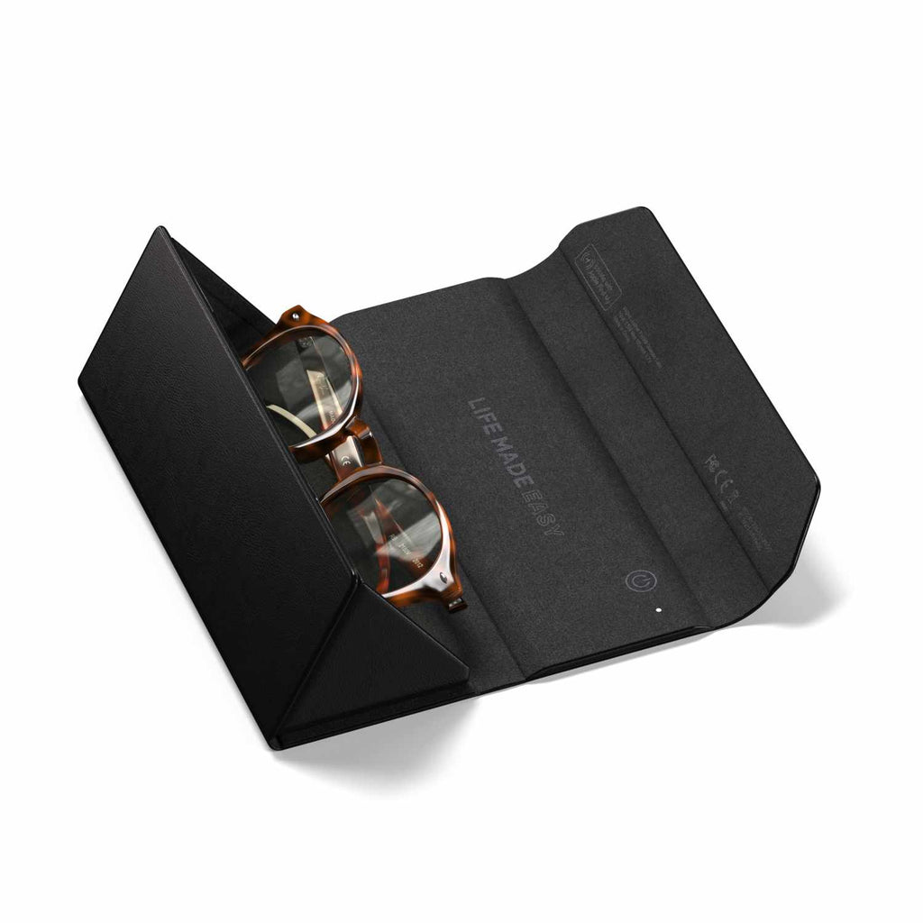 Satechi Vegan-Leather FindAll Glasses Case Black