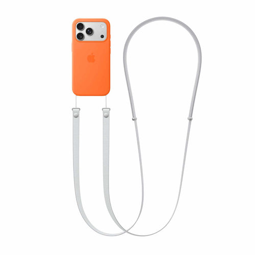 Apple Crossbody Strap Light Gray