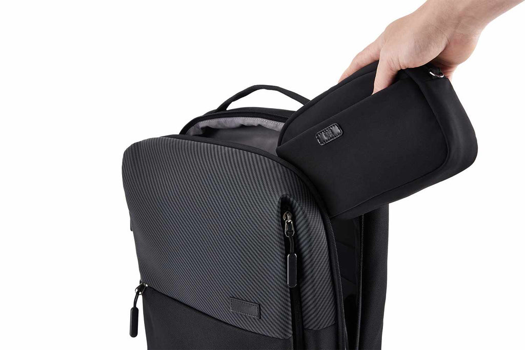 Blu Element Travel Pouch Tech Organizer Black