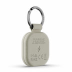 Satechi Vegan-Leather Keychain with Find My Sand