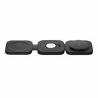 Belkin BoostCharge Pro  Qi2 3-in-1 Travel Wireless Charging Pad 15W Black