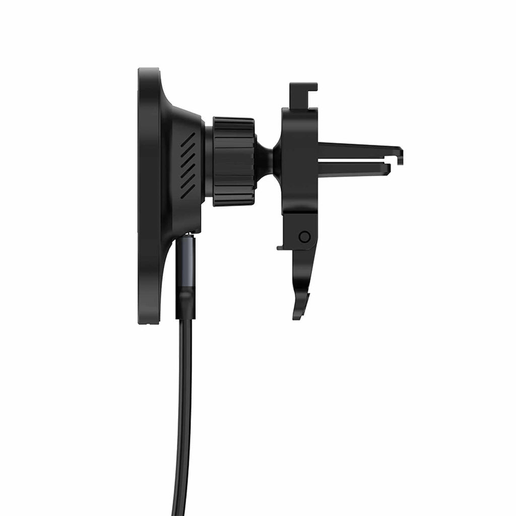 BEWCQi2CAR Qi2 Wireless Charging Car Mount 15W MagSafe Compatible Black