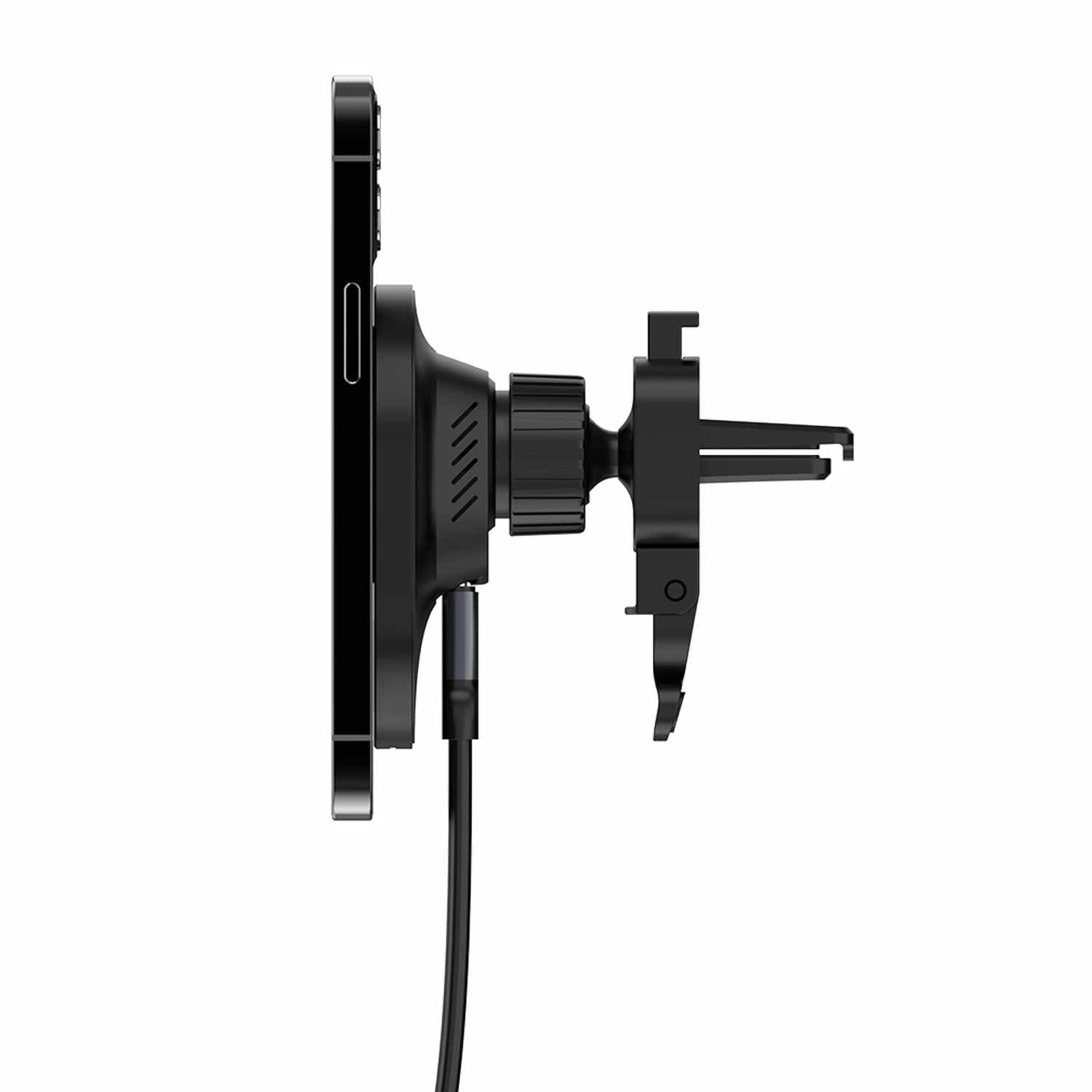 BEWCQi2CAR Qi2 Wireless Charging Car Mount 15W MagSafe Compatible Black