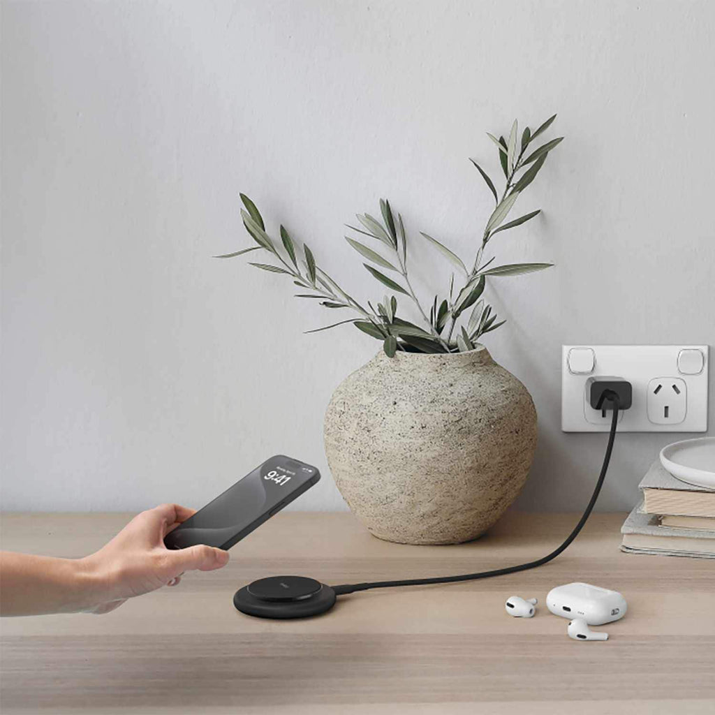 Belkin BoostCharge Magnetic Wireless Charging Pad with Qi2 15W Black