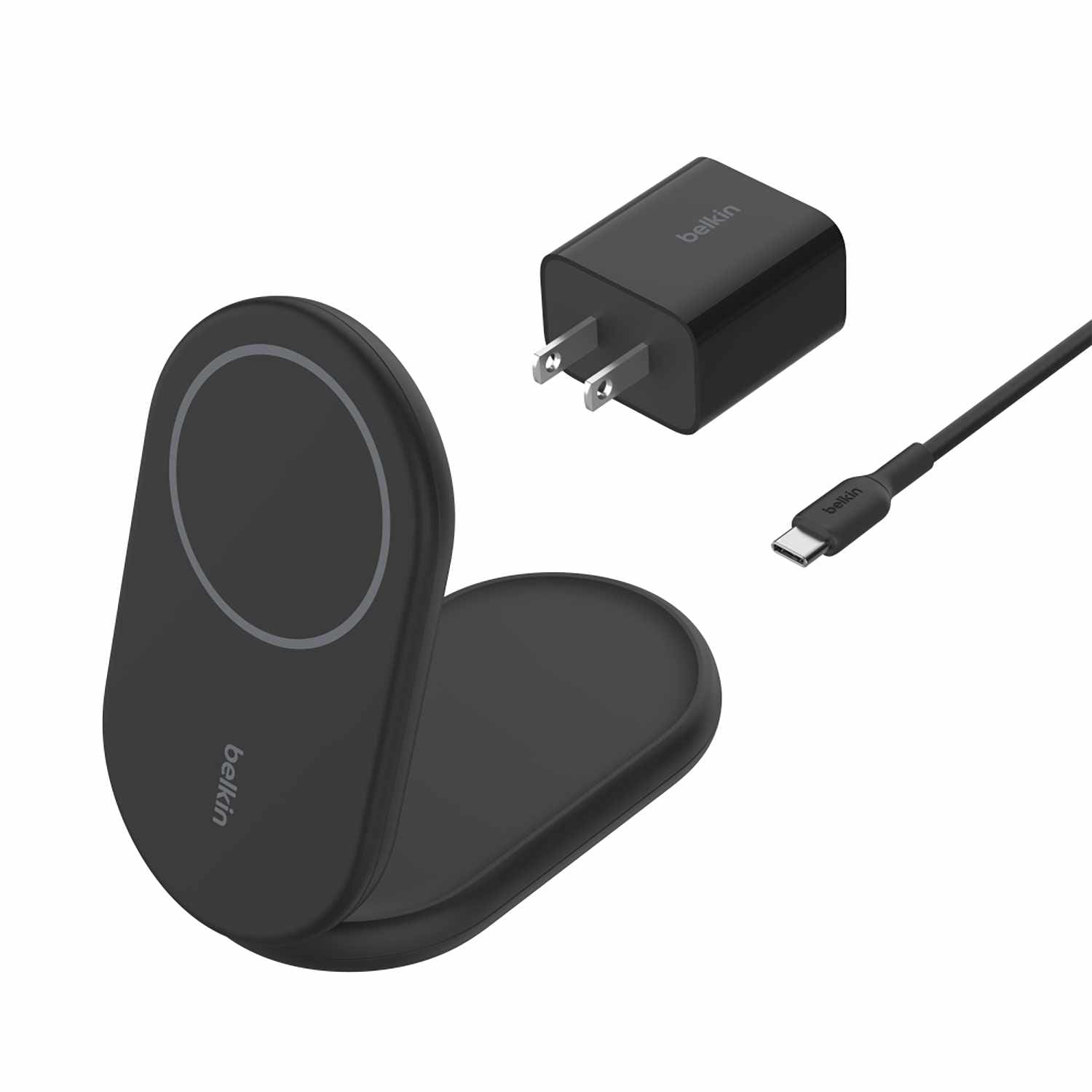 Belkin Qi2 Magnetic Wireless Charging Stand Black