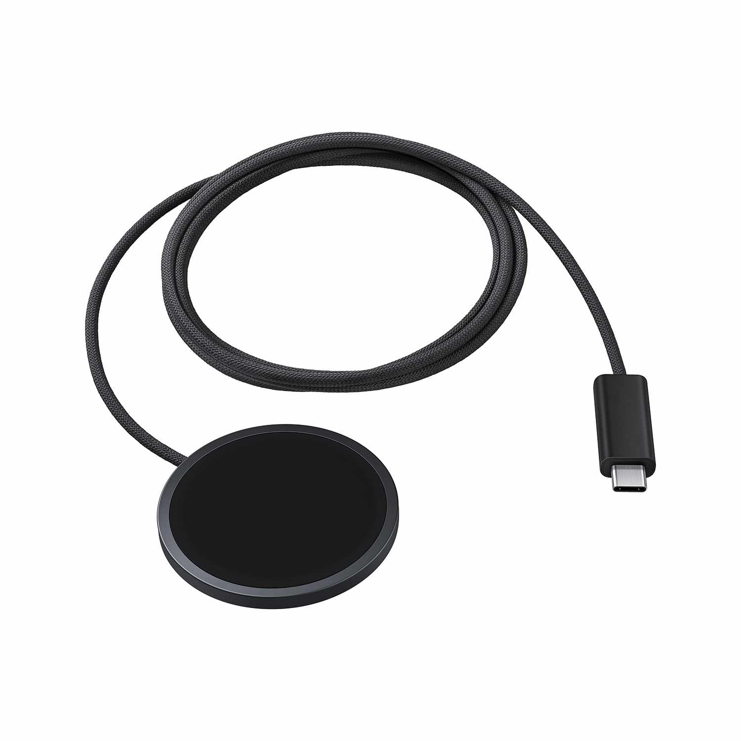 Samsung Qi2 Magnetic Wireless Charger 25W w/45W Wall Charger Dark Grey