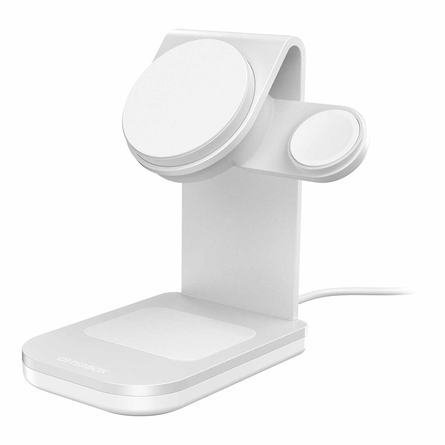 OtterBox Qi2 3-in-1 Wireless Charging Stand 25W White