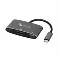Helix/Retrak 3-in-1 USB-C Adapter with USB-A HDMI and USB-C Ports Black - GekkoTech