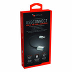 Helix/Retrak USB-C to USB-A Adapter Black