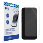 Blu Element Tempered Glass Screen Protector for iPhone 16e/14/13/13 Pro/12/12 Pro  in Bulk Packaging