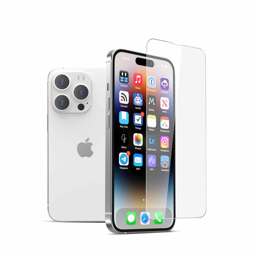 22 Cases Tempered Glass Screen Protector for iPhone 15 Pro