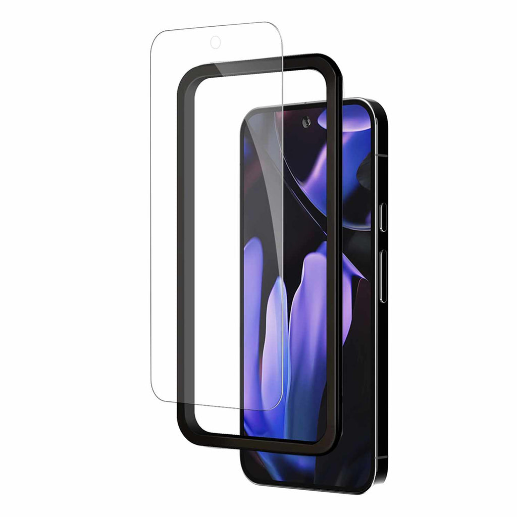 Blu Element Tempered Glass Screen Protector with Installation Kit Made for Google for Google Pixel 10/10 Pro/Pixel 9/9 Pro