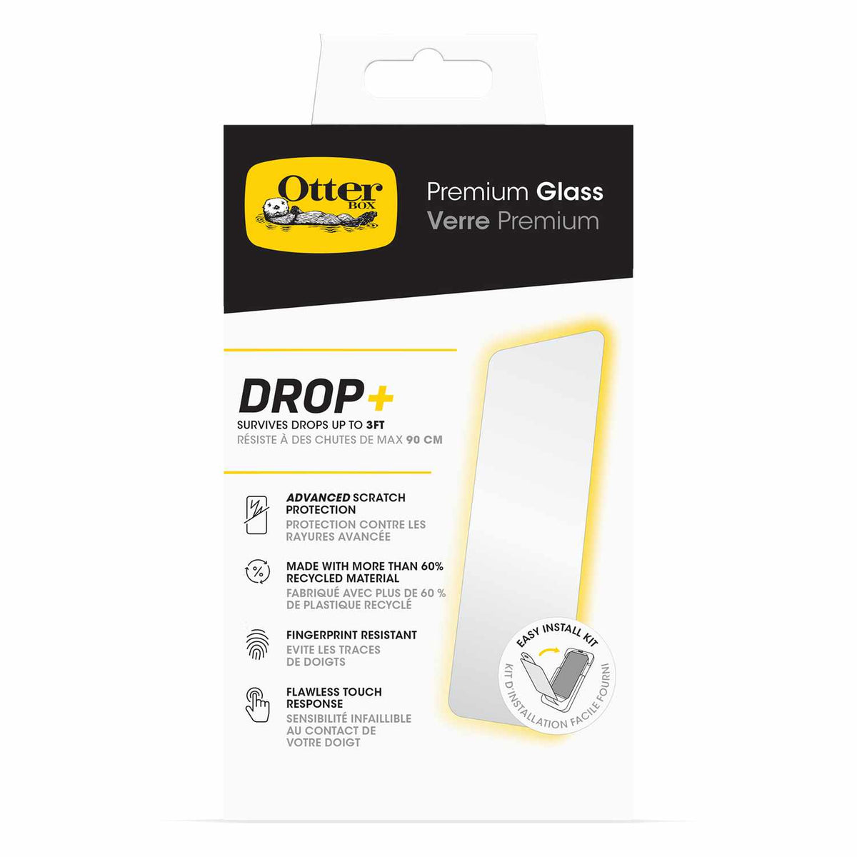 OtterBox Premium Glass Screen Protector for iPhone 16 - GekkoTech