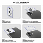 Blu Element Invisible 1 by 1 Lens Protector for iPhone 16 Pro/16 Pro Max