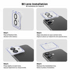 Blu Element Invisible 1 by 1 Lens Protector for iPhone 16 Pro/16 Pro Max