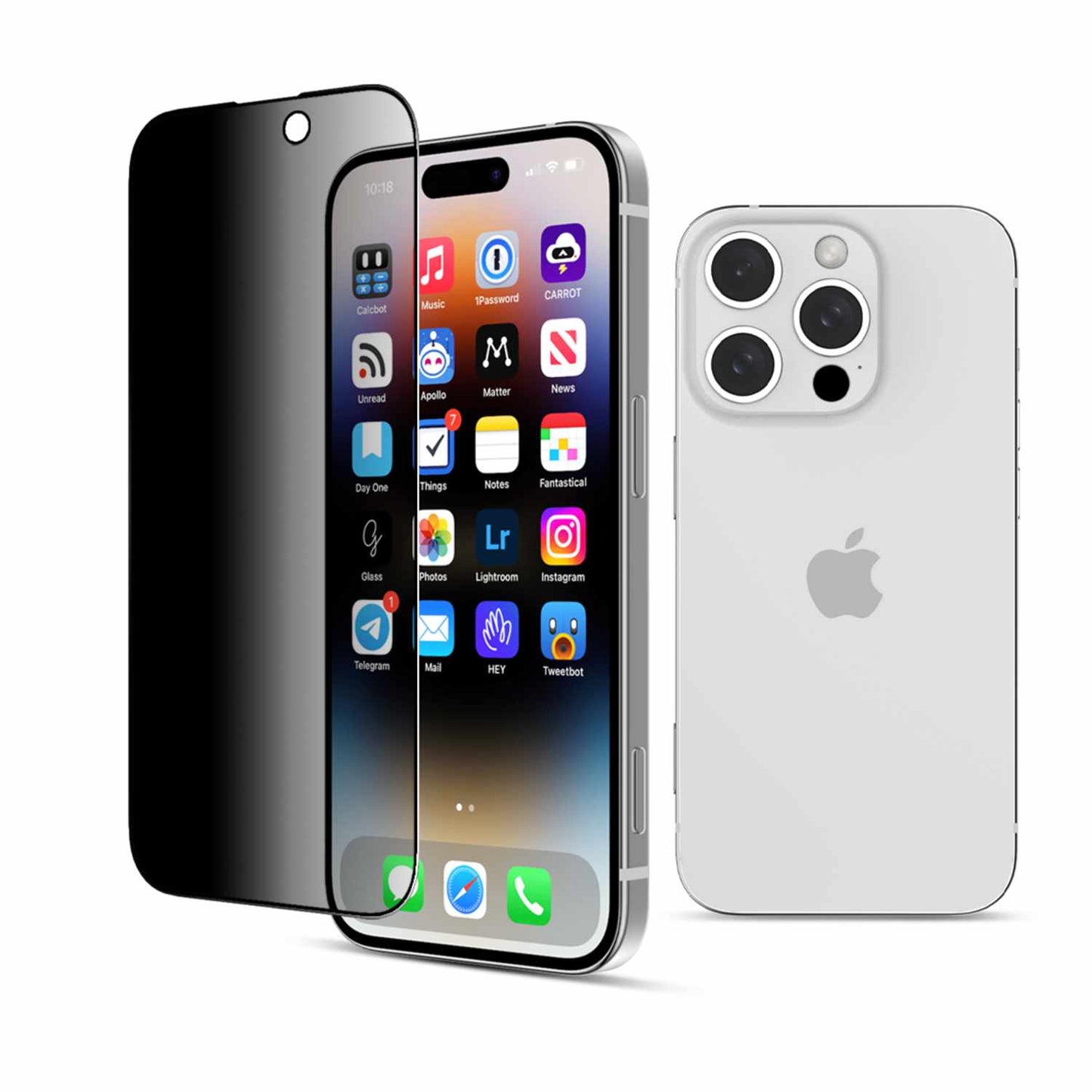 22PRISPIP16PRMAX Privacy Tempered Glass iPhone 16 Pro Max