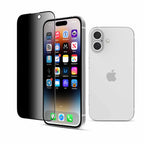 22 Cases Privacy Tempered Glass for iPhone 16/15
