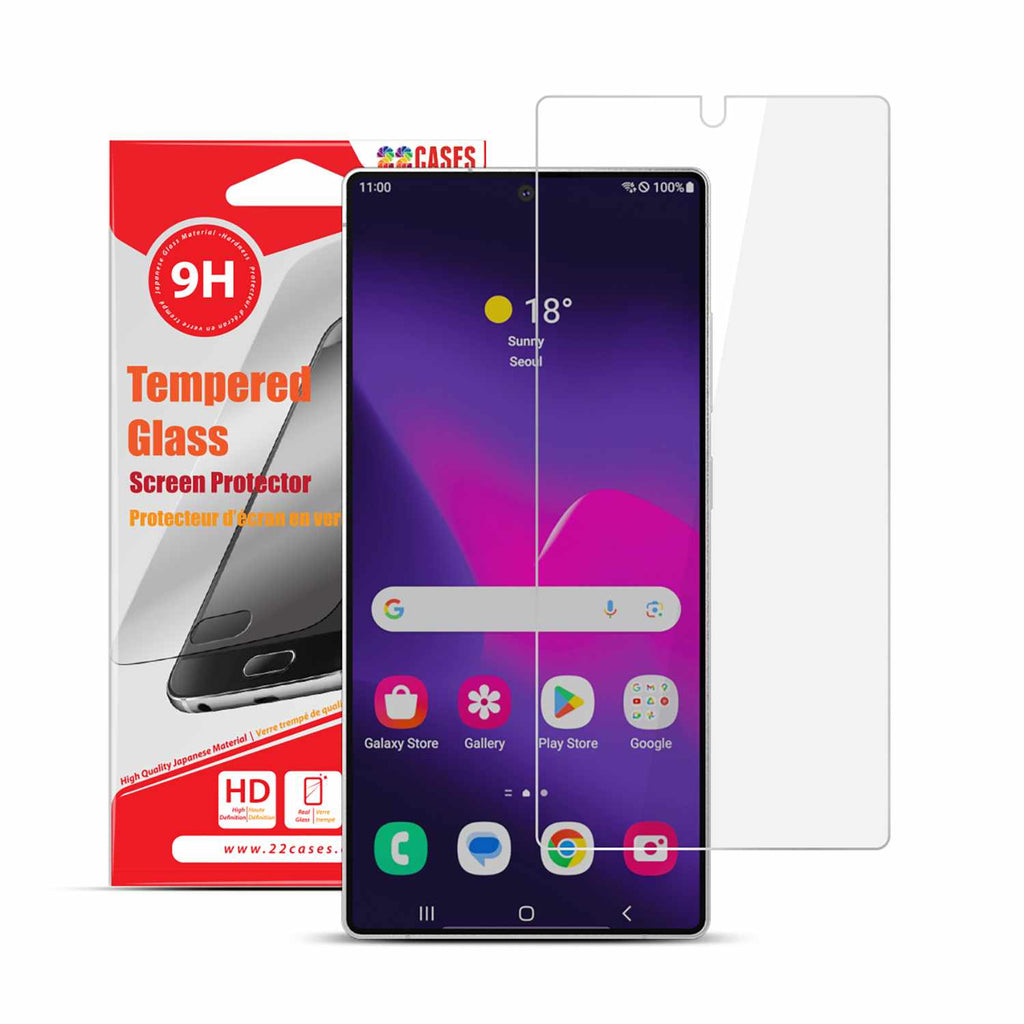 22 Cases Tempered Glass Screen Protector for Samsung Galaxy S25 Ultra