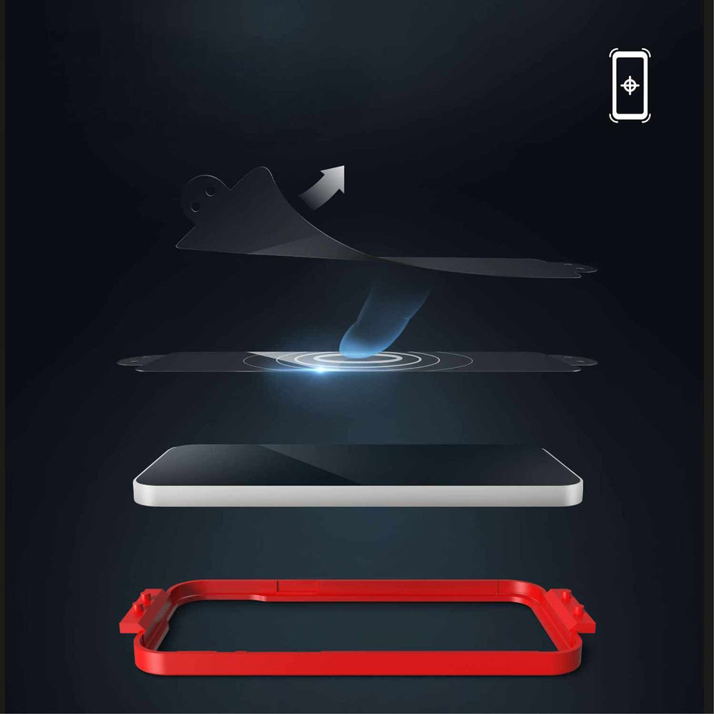 ZAGG InvisibleShield Glass Elite 4-Way Privacy Screen Protector for iPhone 16/15