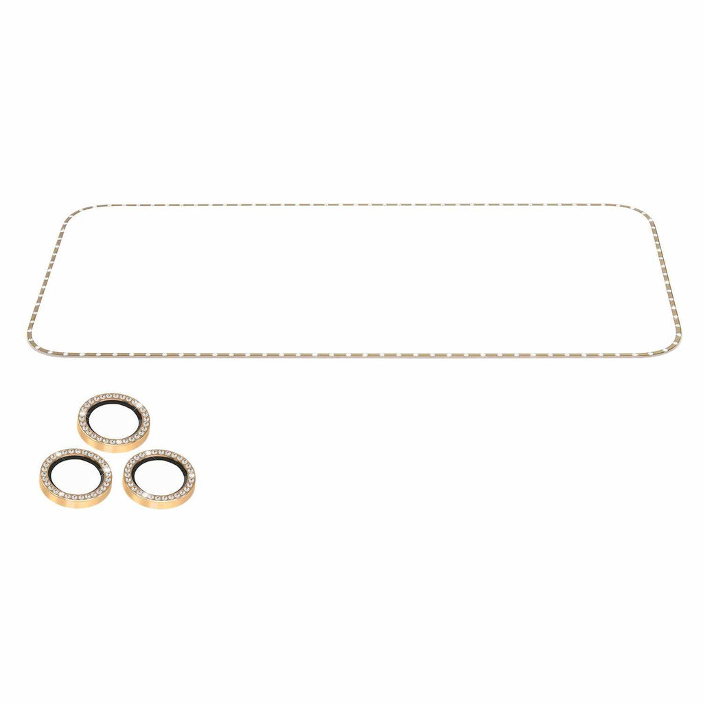 Kate Spade Screen/Lens Protector Style Kit Set in Stone Gold for iPhone 17 Pro Max