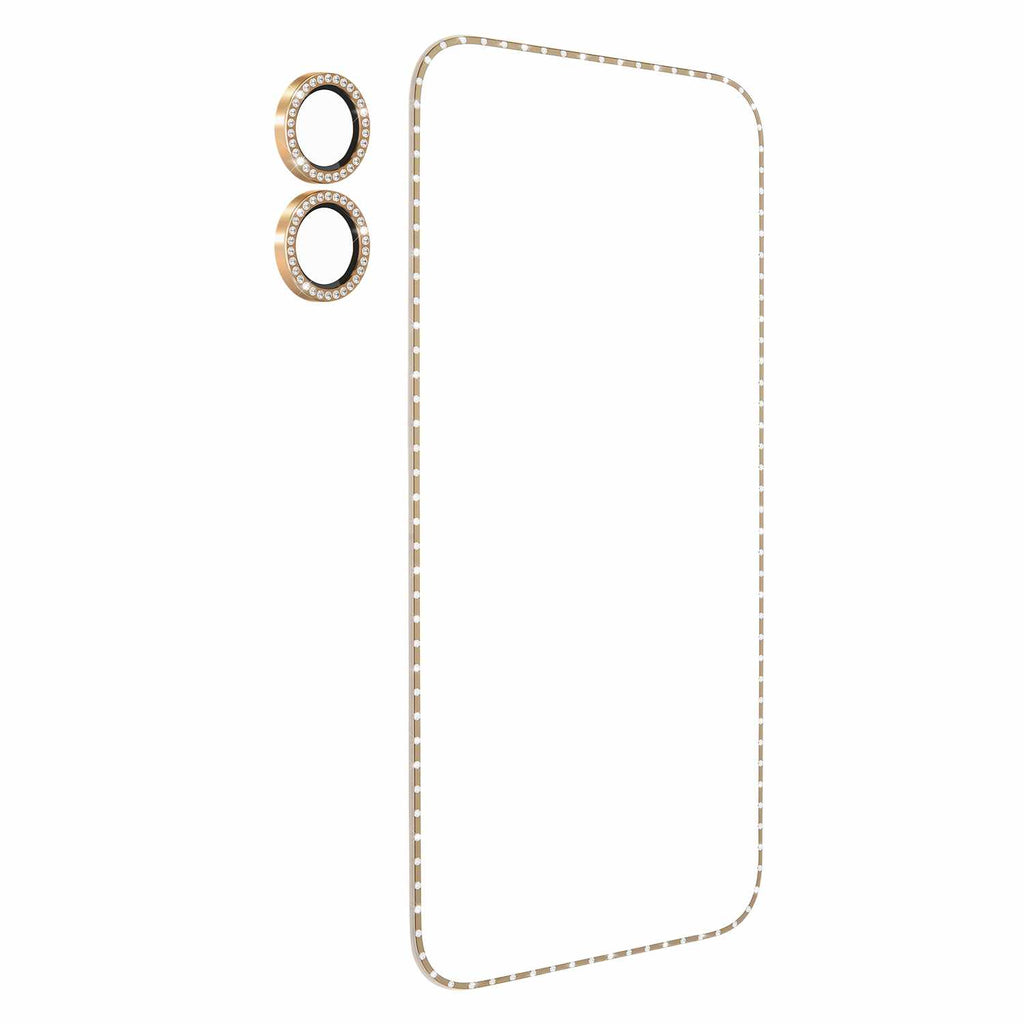 Kate Spade Screen/Lens Protector Style Kit Set in Stone Gold for iPhone 17