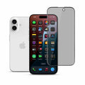 22 Cases Privacy Tempered Glass Screen Protector for iPhone 17