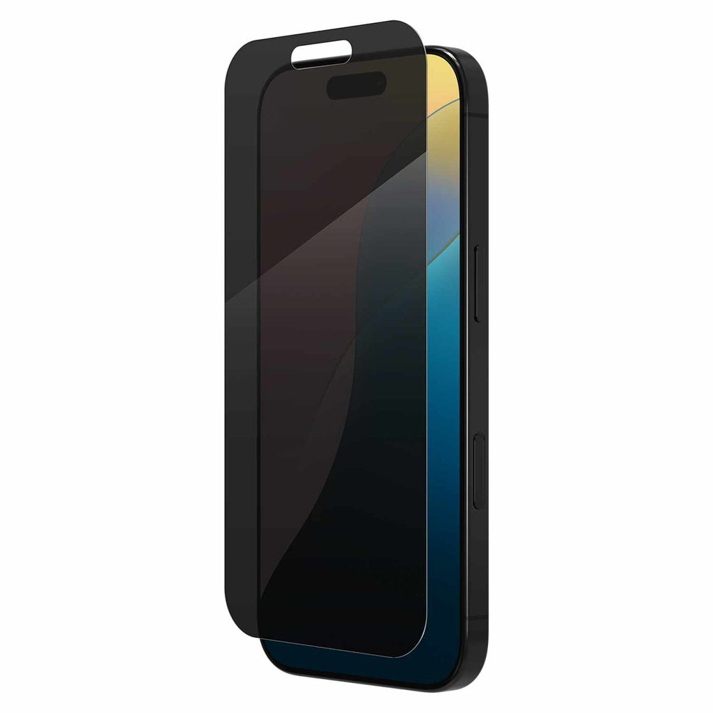 ZAGG InvisibleShield Glass Elite 4-Way Privacy Screen Protector for iPhone 16 Pro