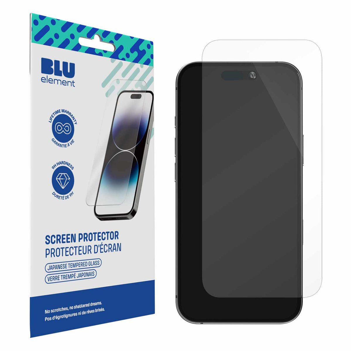 Blu Element Tempered Glass Screen Protector for iPhone 17 Pro Max/iPhone 16 Pro Max